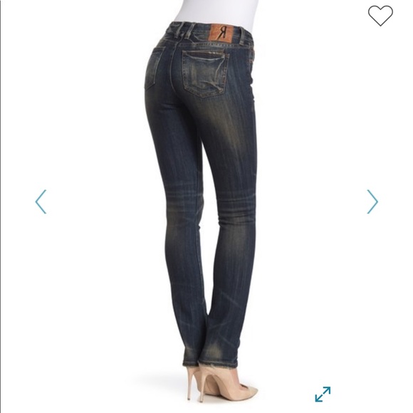 Rock Revival Mid rise Straight Jeans Size 30 - Picture 3 of 3